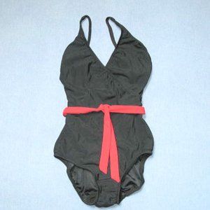 SIRENA SWIMSUIT, 8,  CW WORKOUT SHORTS M, GREAT VINTAGE STYLE, GREAT CONDITION